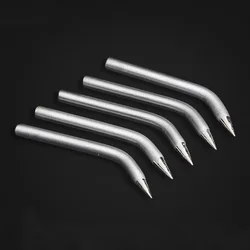 5pcs Soldering Iron Tip 40W 60W 80W 100W Lead-Free Bending Welding Tip Soldering Iron Welding Tools Accessories