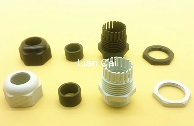 100PCS PG11  Nylon66  Cable Glands Waterproof Level 5-10mm   Cable Joint