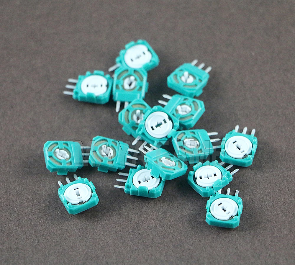 100 قطعة عصا تحكم تناظرية ثلاثية الأبعاد مايكرو التبديل محور المقاومات لاستبدال بلاي ستيشن 4 PS4 Xboxone تحكم Thumbstick