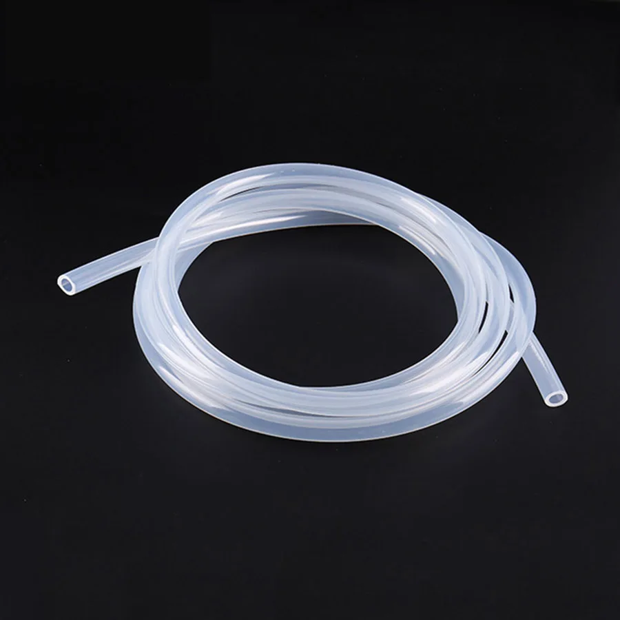 1-10Meters Food Grade Transparent Silicone Rubber Hose 7mm 8mm 9mm 10mm 11mm Inner Diameter Flexible Silicone Tube