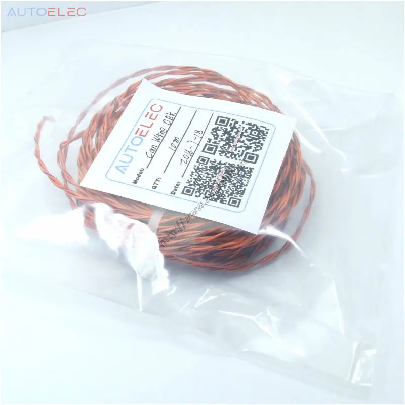 Fio Eletrônico Torcido do Pvc para o Carro Fio do Reparo do Ecu Can-bus 22awg 500 Medidores vw Audi Skoda Golfe Passat