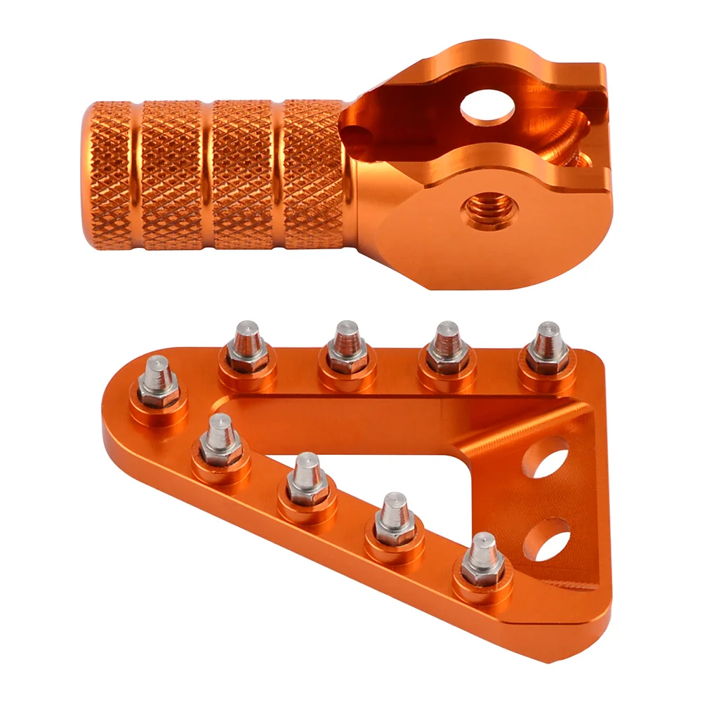 Brake Pedal Plate and Shift Lever Tip For KTM EXC SX SXF XC XCF XCW EXCF TPI SD 6D125 200 250 300 350 400 450 500 2017-2022