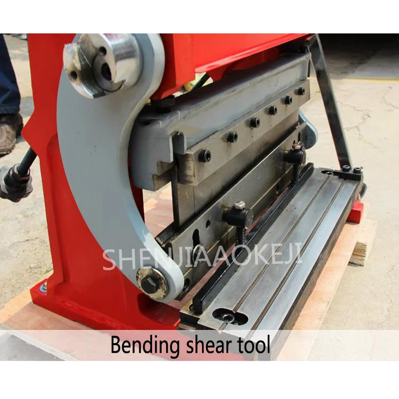 Bending machine 610mm Manual shearing board machine HSBR-610 Rolling machine three in one copper iron aluminum plate machine