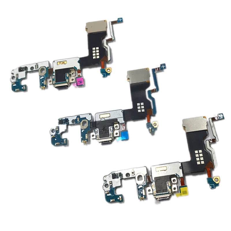 1PCS/Lot for S9 Plus SM-G965F G965U G9650 Charger Charging Port Dock USB Connector Flex Cable Flex Ribbon Replacement Part