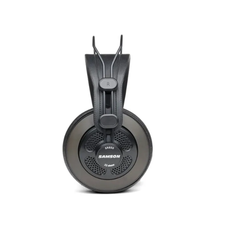 Original Samson SR850 Monitoring Headset Velour Earcup Semi-Open Monitor Headphone For Studio Recording Karaoke Game