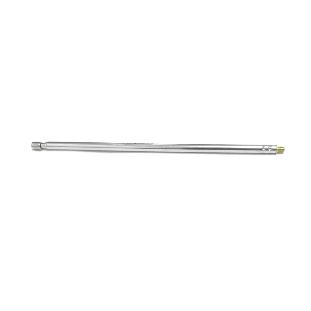 2pcs 4 Sections 430mm Long Outer Thread Radio Fm Aerial Telescopic Antenna Diy New Wholesale Price