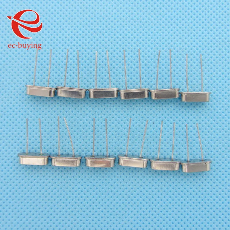 10pcs/lot Crystal Oscillator 17.734MHz 17.734 MHz 17.734M Hz Mini Passive Resonator Quartz HC-49S