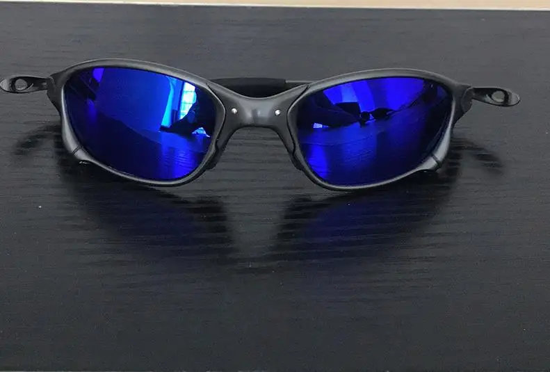 MTB Mann Polarisierte Sonnenbrille Radfahren Gläser UV400 Angeln Sonnenbrille Metall Fahrrad Brille Radfahren Brillen Reiten Gläser D4-3