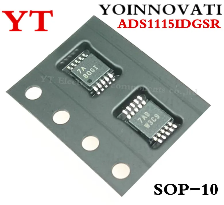 

10PCS/lot ADS1115IDGSR ADS1115 10MSOP 16BIT BOGI 860SPS LP Best quality