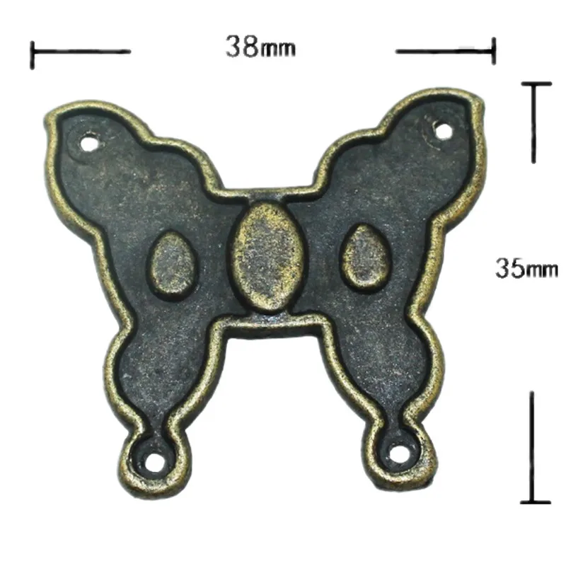 Filigree Butterfly Coner Cabochon,Ancient Bronze Tone Corner,Flatback Metal Embellishments Scrapbooking,Decor For Wooden Box