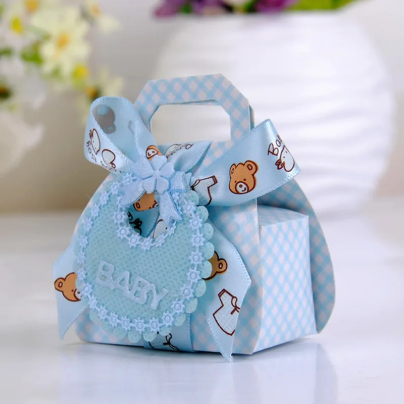Bear Shape DIY Paper Wedding Gift Boxes