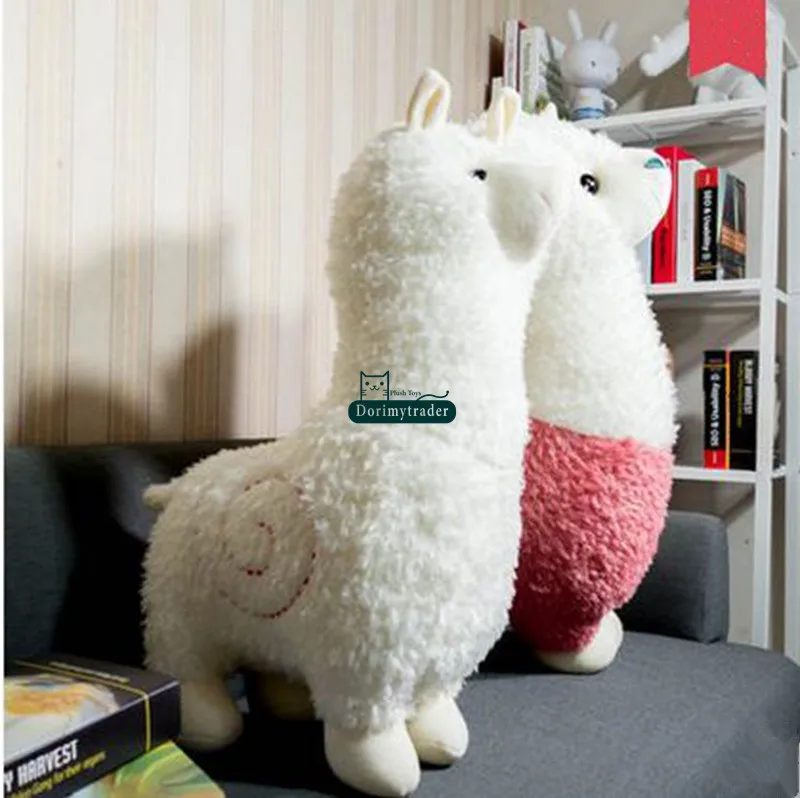 

Dorimytrader 31'' / 80cm Lovely Alpaca Toy Large Stuffed Soft Plush Animal Sheep Doll 3 Colors Nice Gift Free Shipping DY60916