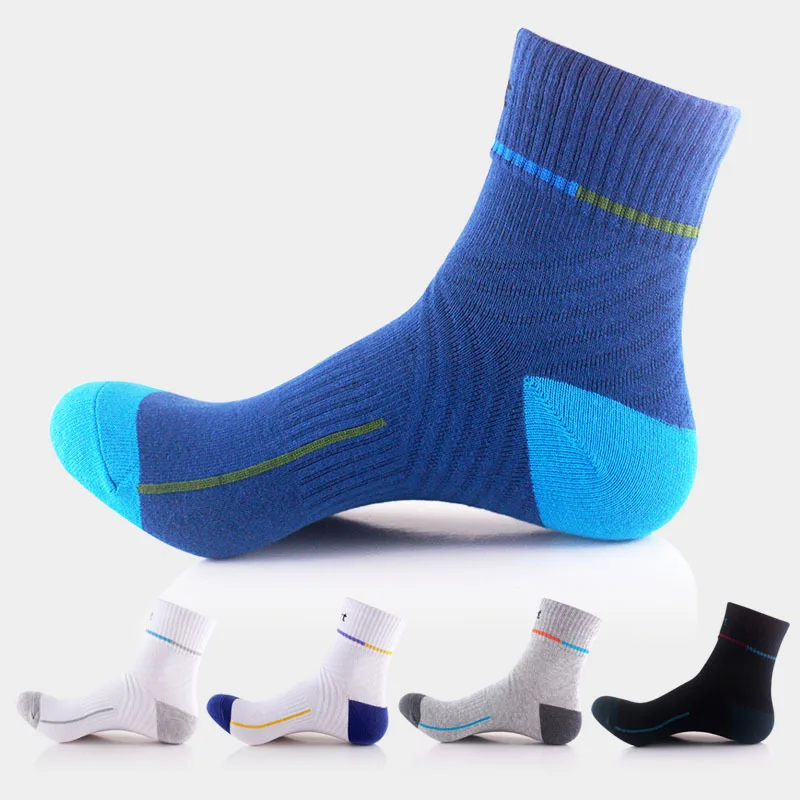 

5 pairs New Male Socks Fast Dry Breathable Antibacterial Warm Cotton Socks Men Autumn-winter Casual Socks Meias Sox