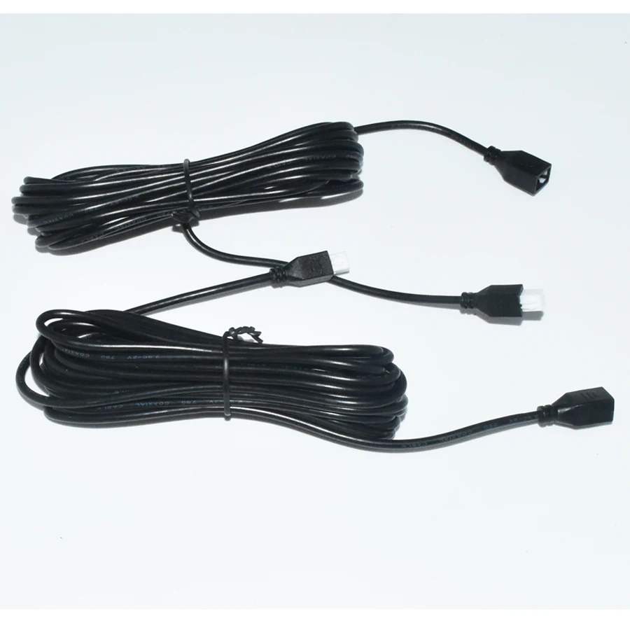 2pcs/Lot 3.5m cables Reversing radar extend Extension for Parking Sensors