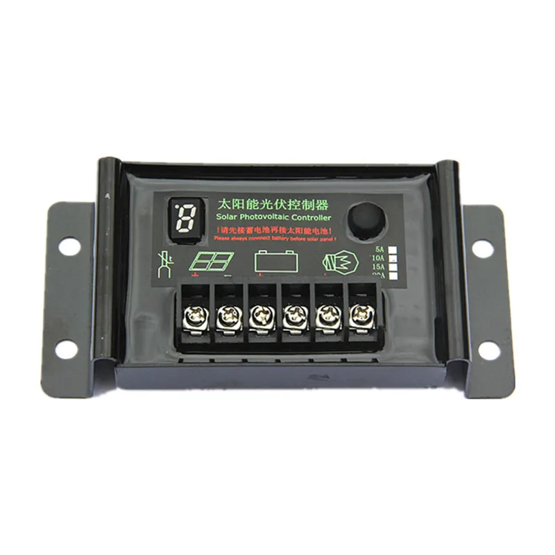 3 series lithium battery Waterproofing 11.1V10A Automatic identification of battery voltage solar controller