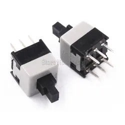 100Pcs 8.5*8.5mm Double Row No Locked Switch/Push button switch/key switch 6Pin