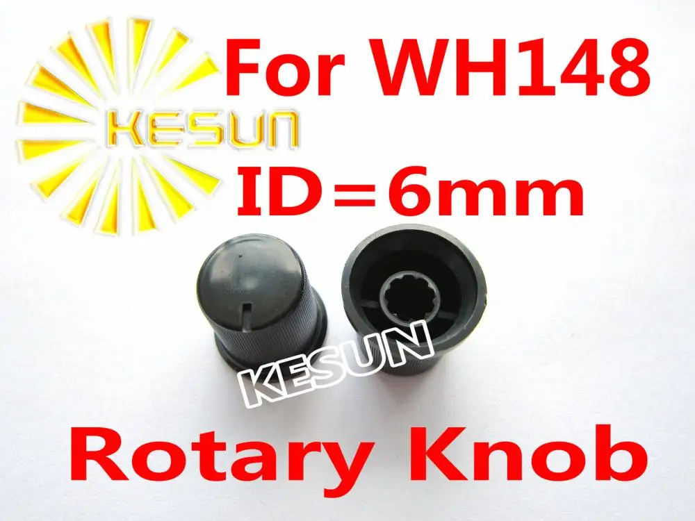 6MM Potentiometer Rotary Knob X 100PCS For WH148