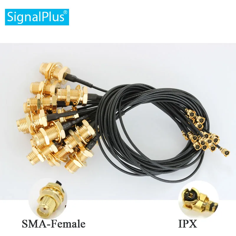 100pcs-assembly-rg113-pigtail-cable-113mm-ipx-to-female-sma-10cm-customized-connector-and-cable-length