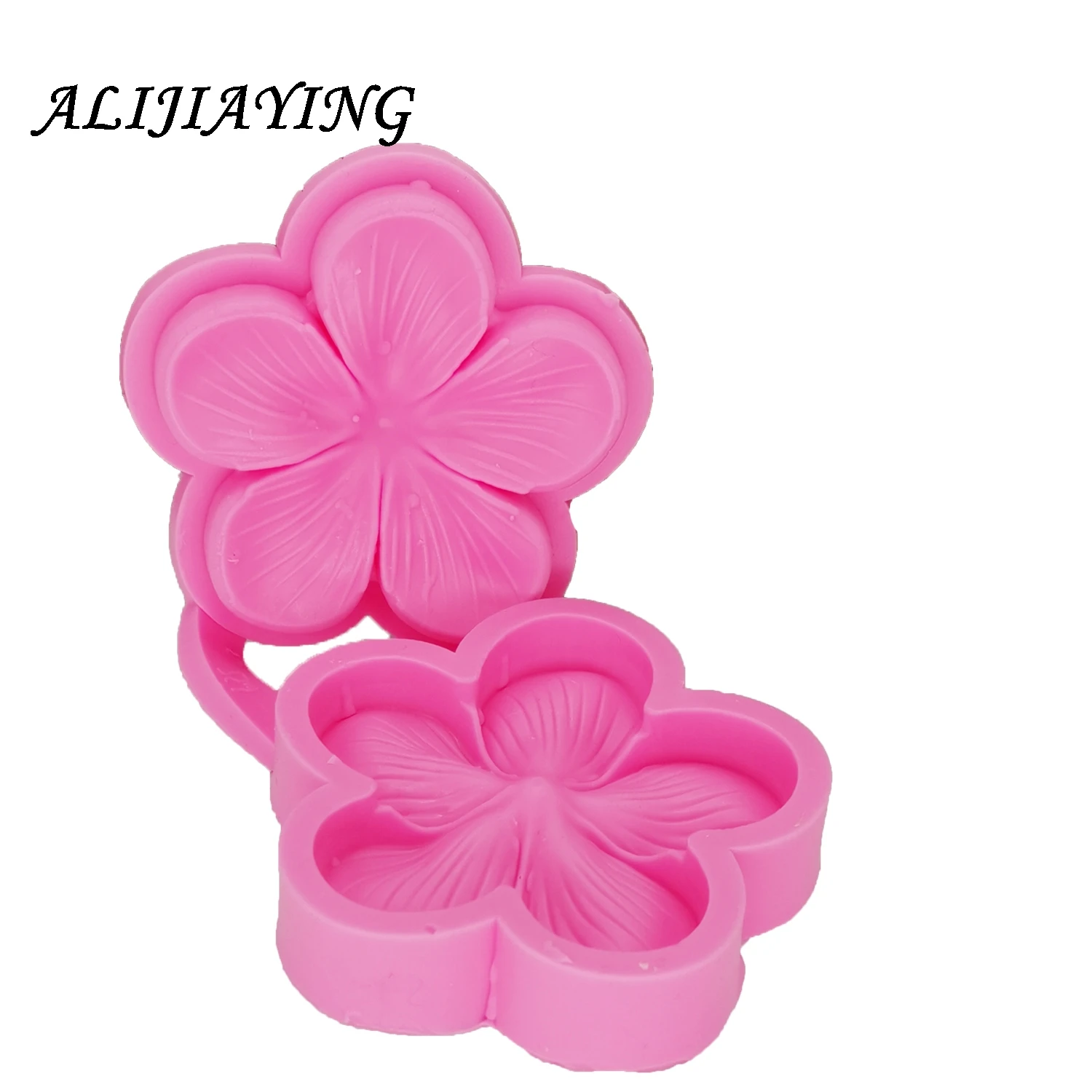 Plum blossom Sugarcraft silicone mold flower fondant mould Wedding cake decorating tools chocolate mold D1302