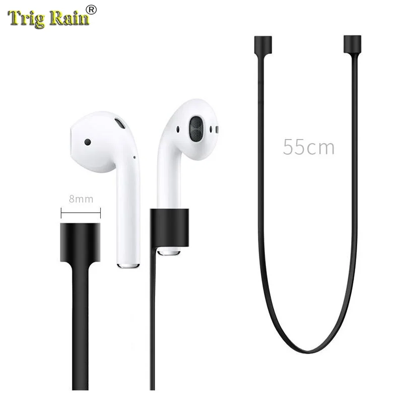 Kopfhörer Gurt Für Airpods Anti Verloren Gurt String Seil Für Bluetooth Kopfhörer Silikon Kabel – Detail 4