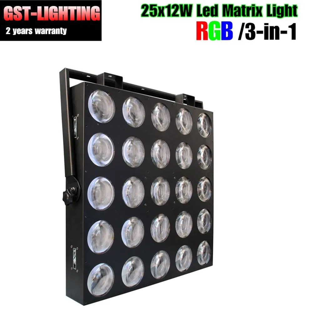 

5X5 25X12W 10w Disco Light Matrix Blinder Pixel Panel 12W COB RGB Led DJ Effect