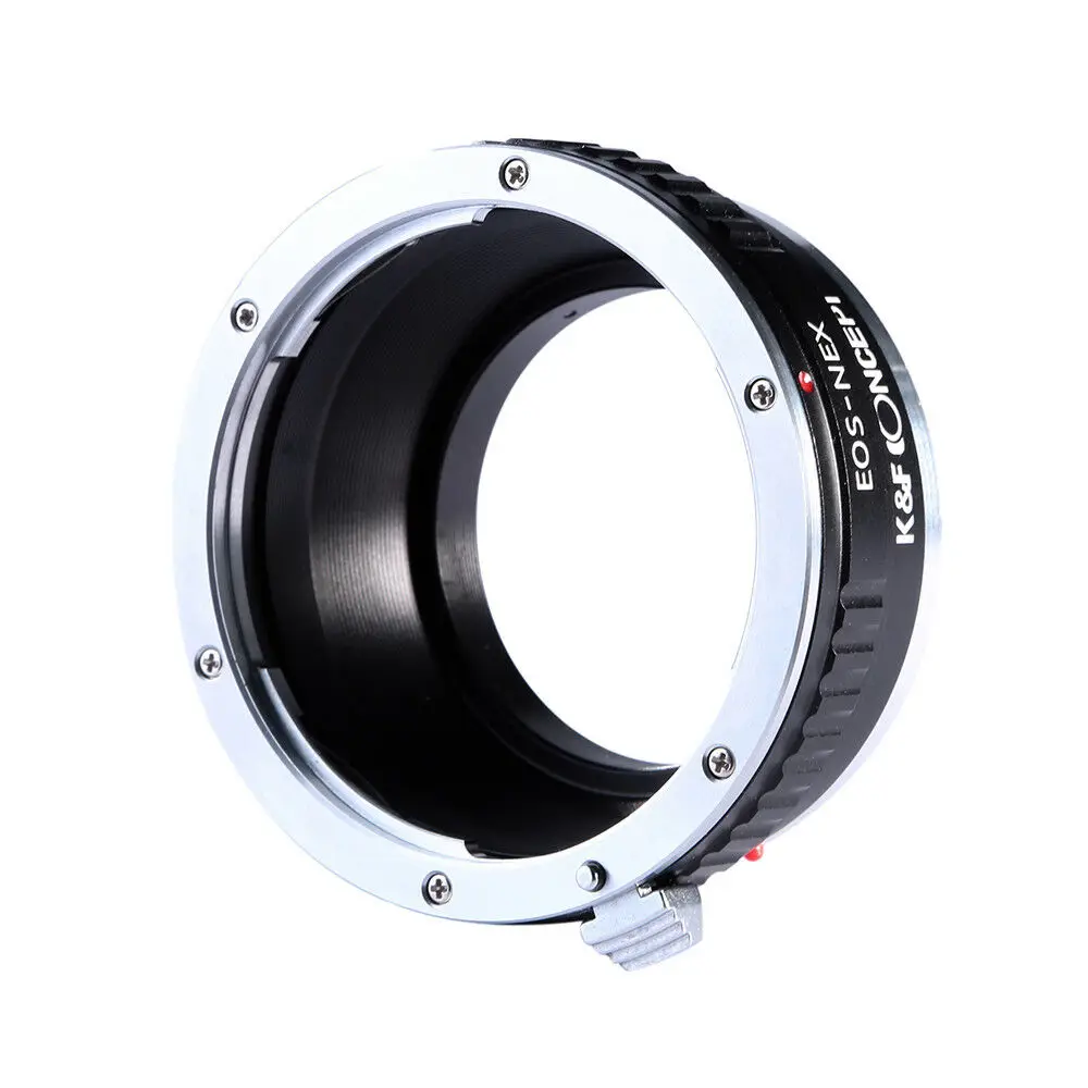 K&F Concept EOS-NEX Adapter for Canon EOS EF Mount Lens to Sony E Mount Camera NEX-7 6 5R A6500 A7II A7R A73 A9 Lens Adapter