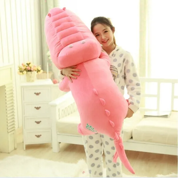 

big pink lovely crocodile toy plush cartoon crocodile doll cute crocodile toy gift about 120cm 0092