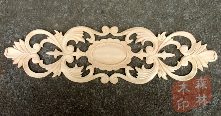 

Wood antique furniture dongyang wood carving applique motif wood shavings corner flower fashion wood repair