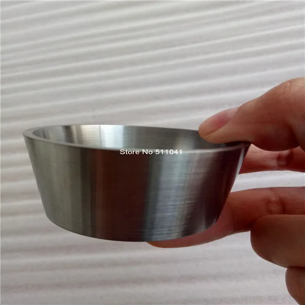 Molybdenum Crucible 99.96% purity   25mm height   diameter 47.6mm 5mm thick,2pcs free shipping