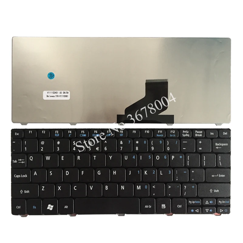 

Новый Цвет Клавиатура для ноутбука Acer Aspire One AO532H-2742 AO532H-2789 AO532H-2406 AO532H-2527 US клавиатура для ноутбука