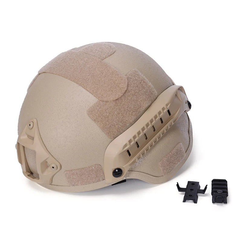 MICH 2000 Style ACH Tactical Helmet with NVG Mount and Side Rail for Airsoft Paintball Hunting Helmet 2000 ABS Helmet