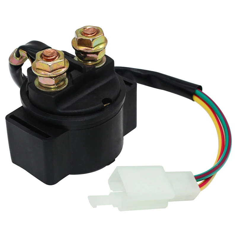 Motorcycle Starter Relay Solenoid Electrical Switch for Polaris Sawtooth 200 Quad 2006 2007 ATV