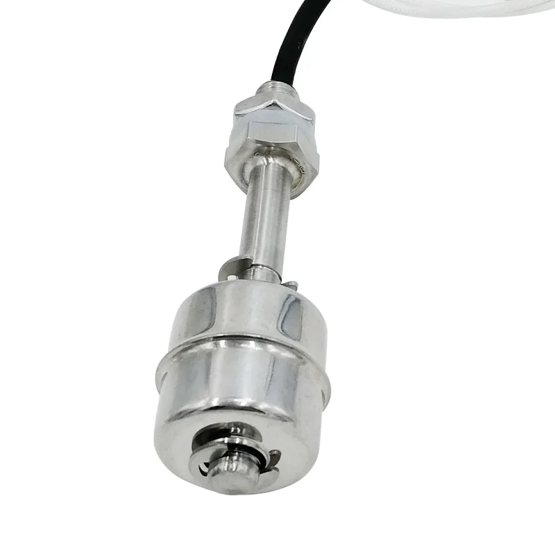 304Stainless Steel Vertical Liquid Water Level controller Sensor Internal Float Switch 75mm Line 35CM Tank Pool water tower