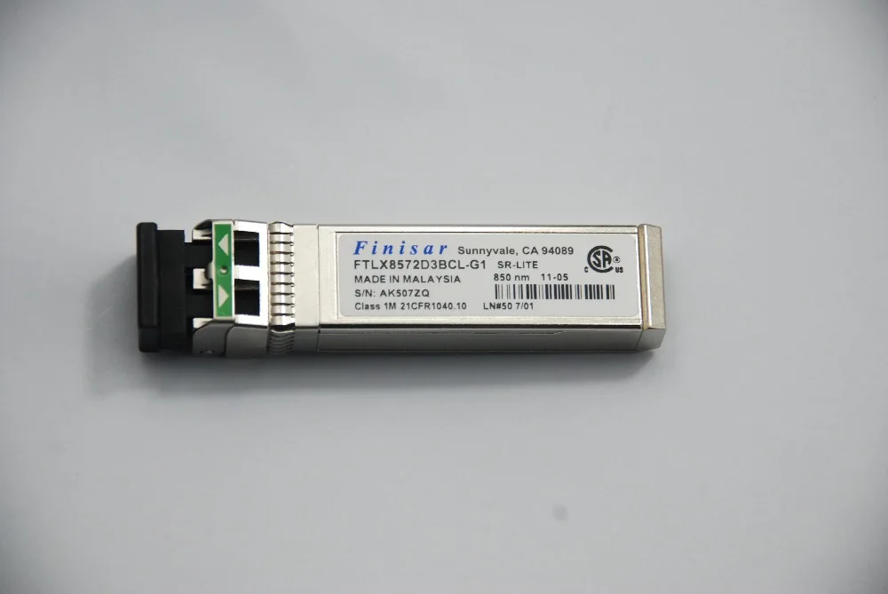 Finisar FTLX8572D3BCL-G1 optical fiber module 10G million multi mode dual fiber SFP+