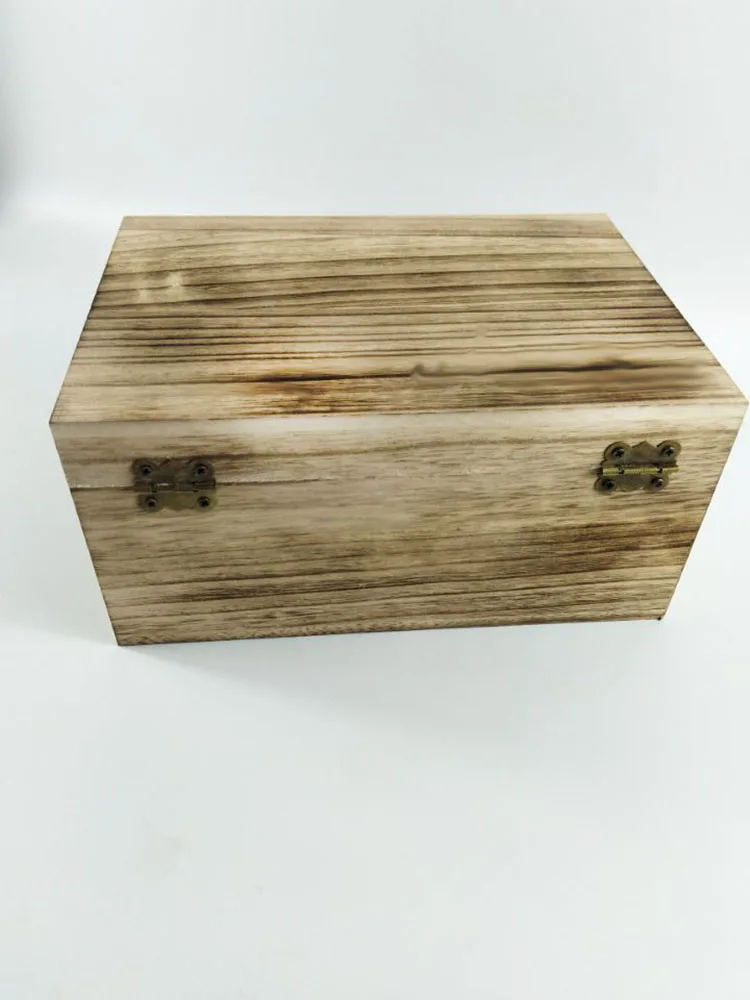 Lockable Storage Box , Wooden Box, Large Wool Stationery, Desktop Finishing Box, Miscellaneous