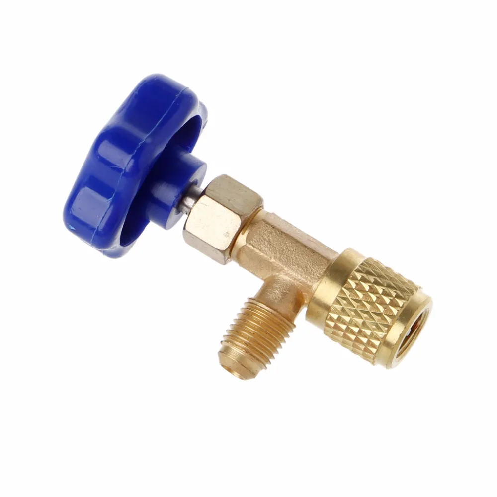 1/4 SAE Auto Car AC Can Tap Valve Bottle Opener For R22 R134a R410A Gas Refrigerant Air Conditioning Accessories