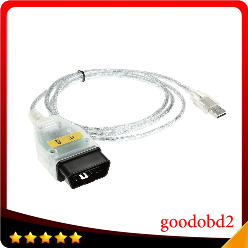 MINI VCI Interface Cable J2534 Connector Adapter Single Cable for FOR TOYOTA TIS Techstream J2534 OBD2 OBDII Diagnostic Tool