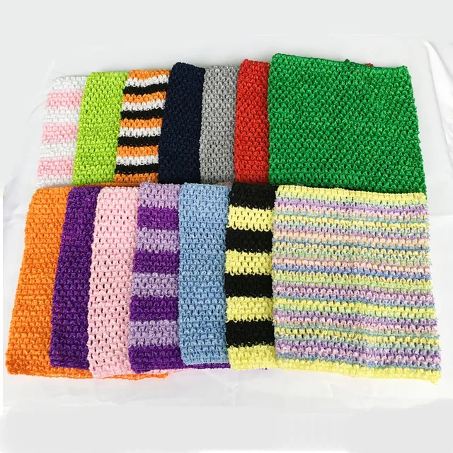 Tutú de tul de ganchillo de 9 pulgadas, 20x23cm, tubo envolvente en el pecho, vestido tutú DIY, accesorios de falda para niños, regalos de cumpleaños, suministros para fiestas