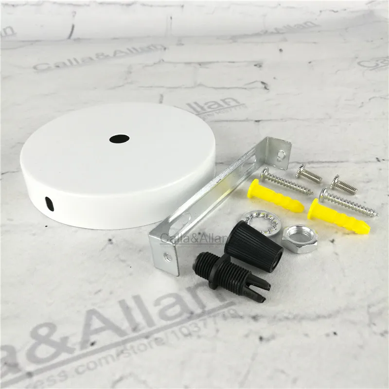 Sample Order 100mm Ceiling Plate Ceiling Mount Hook Pendant Lamp Decoration Metal Ceiling Plate, Lamp Accessories Canopy