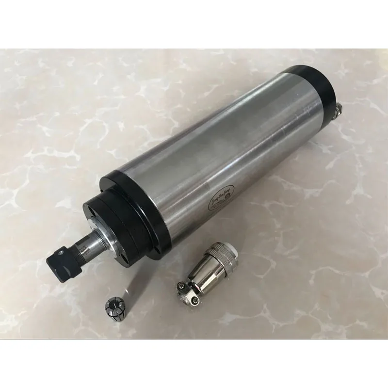 3KW 100mm ER20 Water Cooling spindle for Engraving Milling machine 220v AC Spindle 4 Bearing