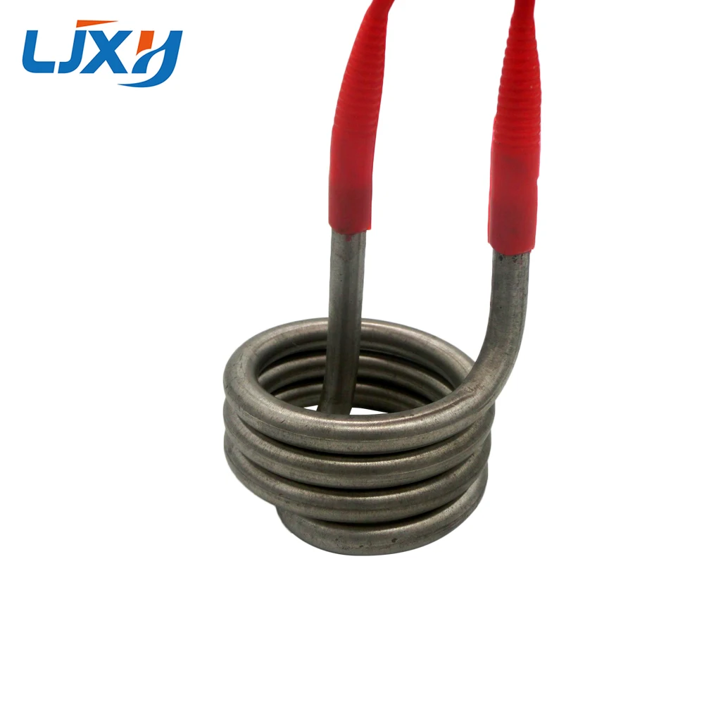 LJXH Heater for Water Distiller,2500W/3000W/4500W Heating Element for Water,220V/380V Spring Coil Heat Tube for Bucket