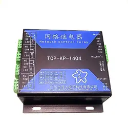 Industrial grade 4 network relay  switch module Ethernet relay remote network switch 4 way isolated input