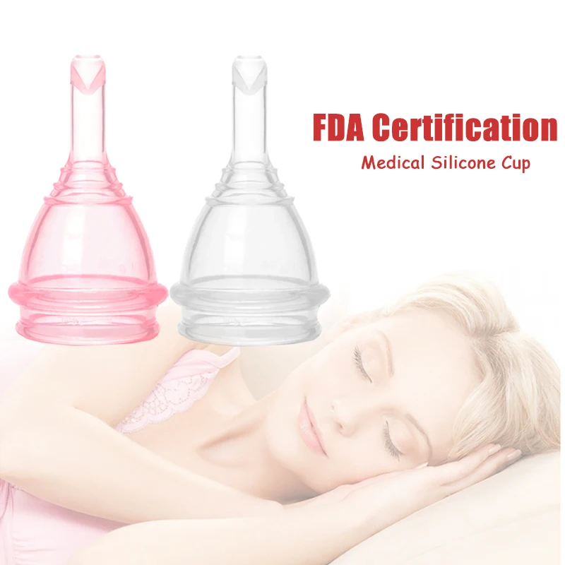 

Menstrual Medical Silicon Cup With Drain Valve Menstrual Cup Super Soft Menstrual Collector Reusable Feminine Hygiene Period Cup