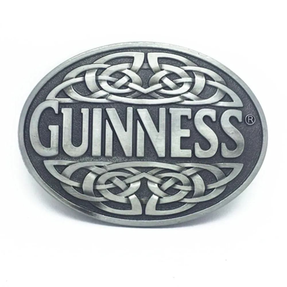 The west belt buckles and the GUNNESS zinc alloy belt buckle is suitable for the 3.8CM belt