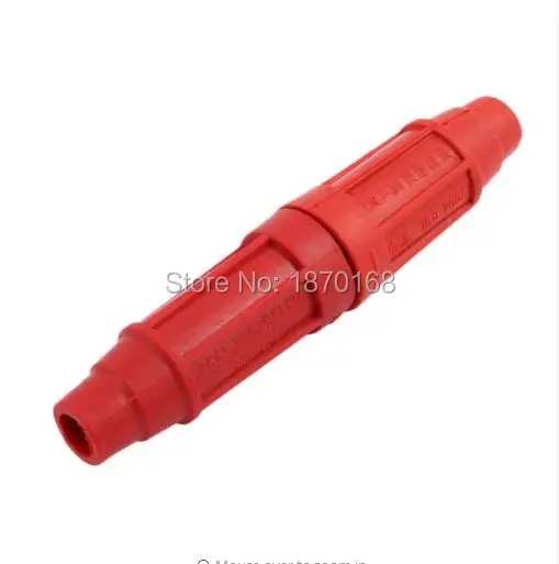 DKL-50 200-315A 50mm Red/Black 2 Welding Cable Quick Fitting Soldering Male Female Connector