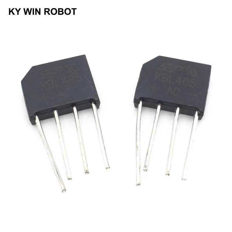 5PCS 4A 600V DIP-4 diode bridge rectifier KBL406