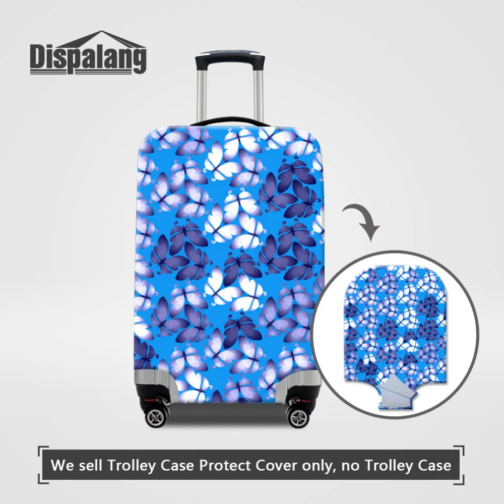 

Dispalang Butterfly Luggage Protective Cover For 18 to 30 inch Trolley Case Elastic Suitcase Dust Cover Travel Accessories