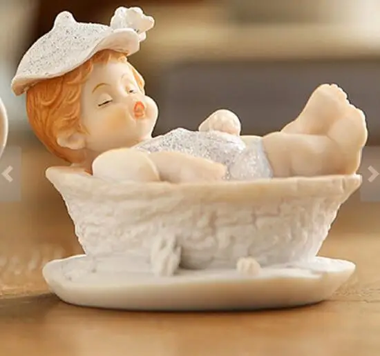 Mold Silicone Cute Baby Lying On The Bathtub Soap Molds Candle Mold Cake Decorating Tools Fondant Cake Decorations Moulds PRZY