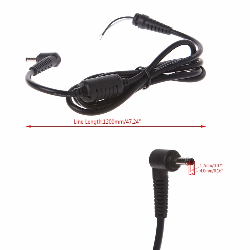 مقبس طاقة لابتوب ذكر ، × ، كابل ، لحصان ، 2.05a ، محول صغير