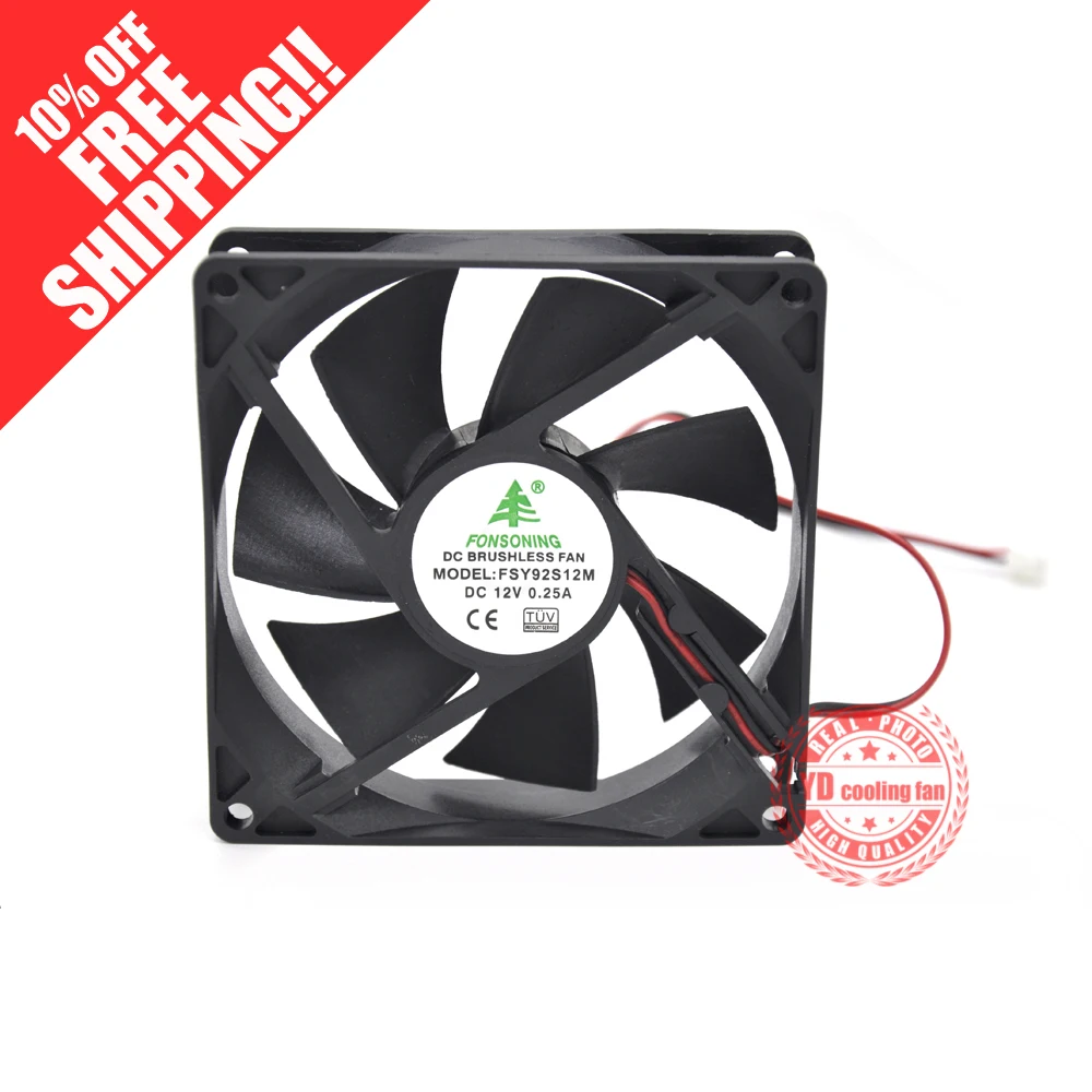 

NEW FOR FONSONING FSY92S12M 9025 12V 0.25A 9CM cooling fan